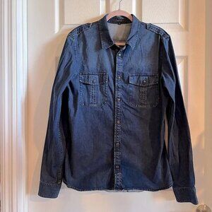 GUCCI Denim Shirt Size 50 / 12 US